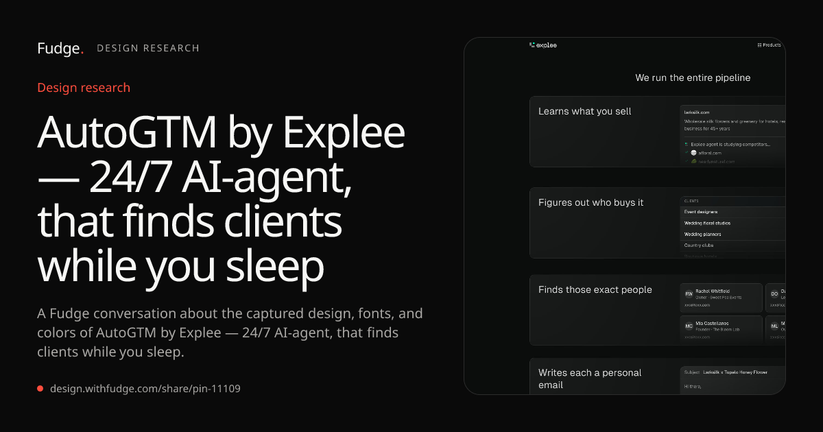 Design Inspiration from explee.com/