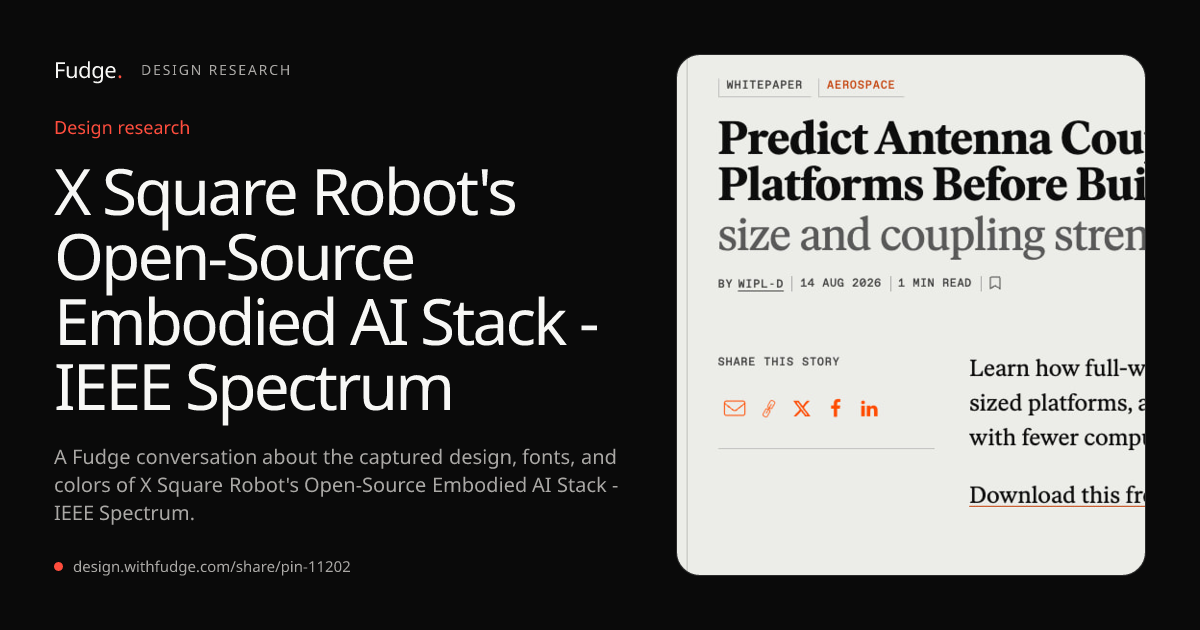 Design Inspiration from spectrum.ieee.org/x-square-robot-embodied-ai-stack