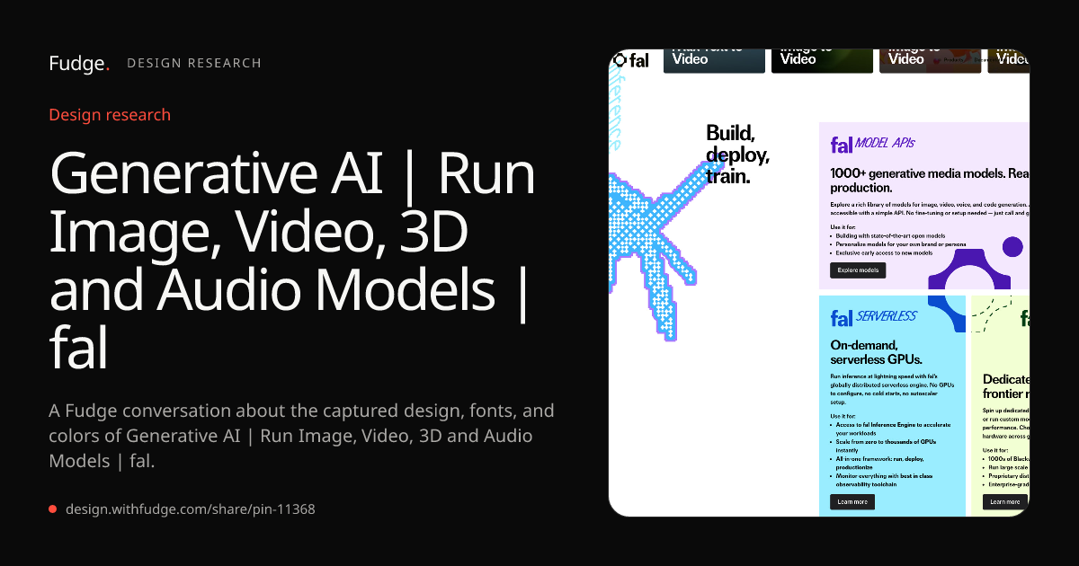 Design Inspiration from fal.ai/