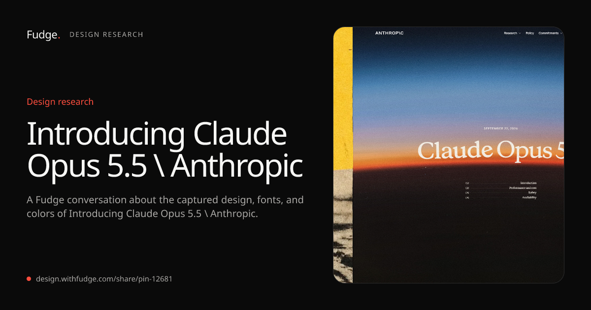 Design Inspiration from www.anthropic.com/claude-opus-5-5